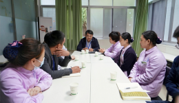党委书记张光慧前往产科调研